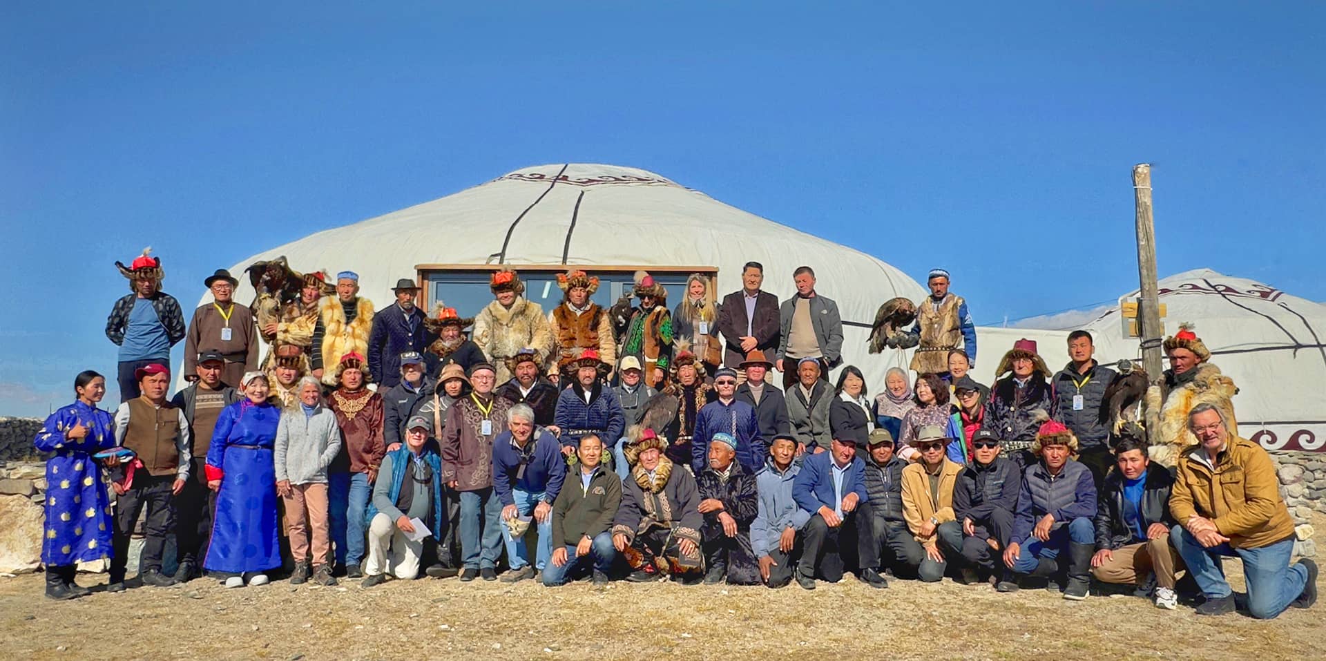 Eagle Hunter Opening Ceremony Banner